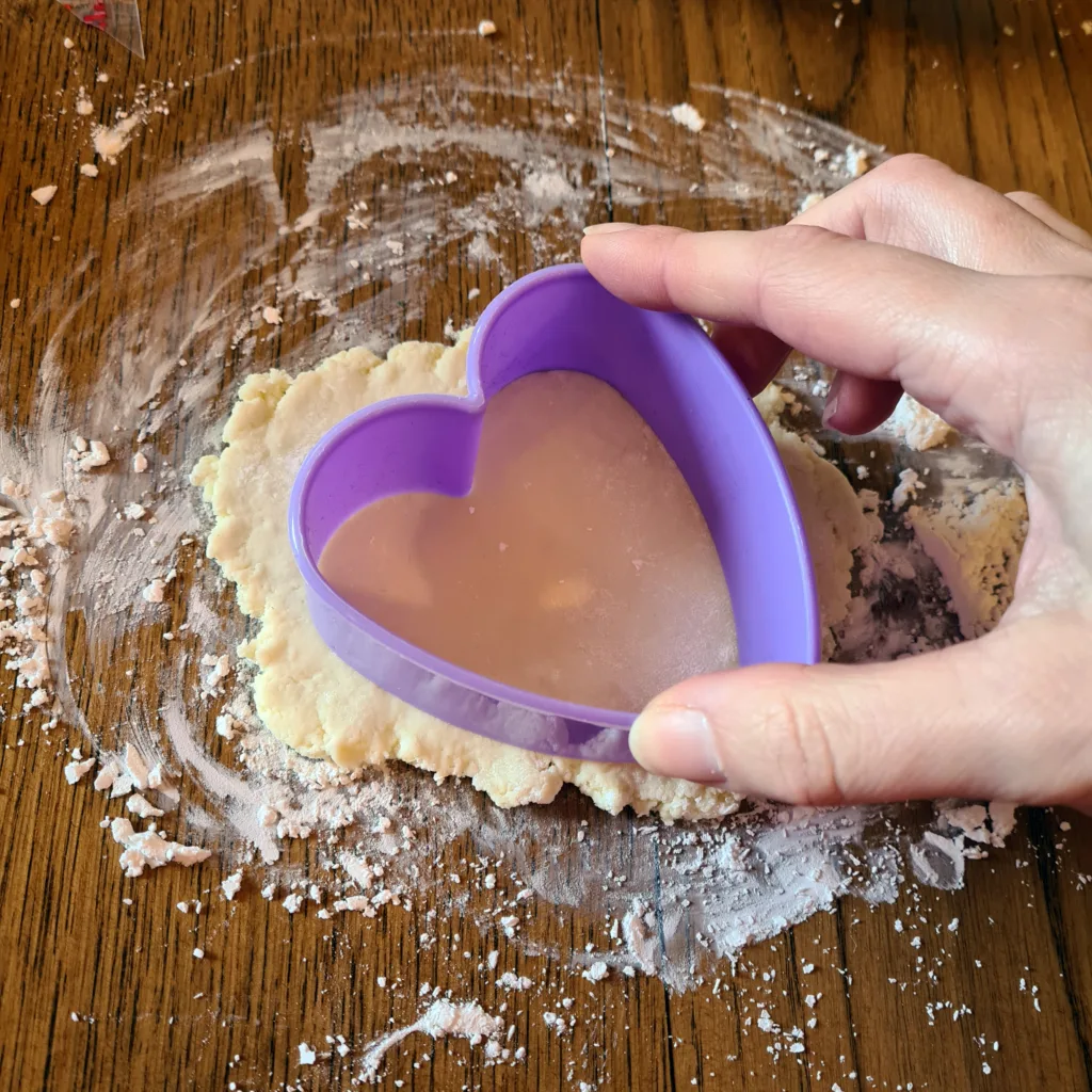 Heart cookie cutter