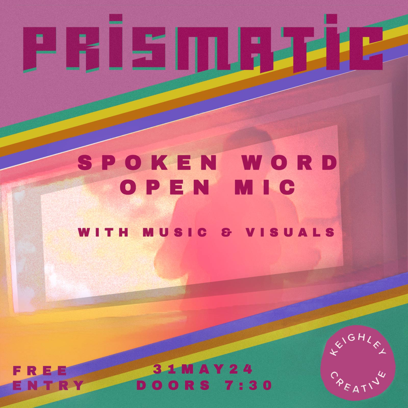 Prismatic Leeds Spoken Word Keighley 31st May 2024